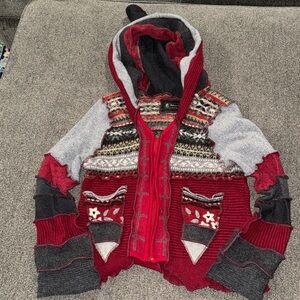 ReSergence Salon sweater jacket size L/Xl